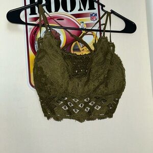 Boutique Hunter Green Top